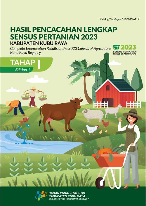 Hasil Pencacahan Lengkap Sensus Pertanian 2023 - Tahap I Kabupaten Kubu Raya